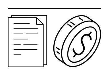 Birikmiş kağıtlar bir dolar ile eşleştirildiğinde finansal temalar vurgulanır. İş, sözleşme, muhasebe, bütçe, tasarruf, alım satım ve soyut düz metafor için ideal