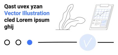 Grafikli bir veri tablosu, dekoratif bir bitki ve düzenlenebilir içerik bölümü içeren basit bir tasarım. İş raporları, sunumlar, eğitim materyalleri, yaratıcı projeler, pazarlama için ideal
