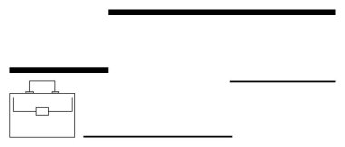 Paralel yatay çizgileri olan bir evrak çantasının soyut taslağı. İş kavramları, minimalizm, organizasyon, iş hayatı, stratejik planlama, ofis profesyonelliği, soyut düz çizgi