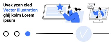 İş adamları büyük ekranlarla, dijital cihazlarla, verileri analiz ederek, sunumlar yaparak etkileşime geçiyorlar. İş, teknoloji, takım çalışması, veri analizi, iletişim sunumları için ideal