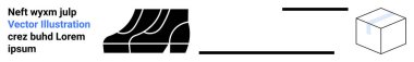 Geometrik şekiller, kalın yazılar, küp tasarımı ve minimalist bir düzende yatay çizgiler. Modern tasarım, markalaşma, grafik elementler, konseptler, tasarım web tasarımı düz iniş sayfası afişi için ideal