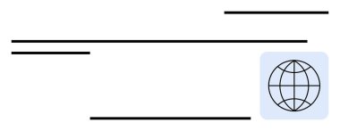 Birbirine bağlı yatay çizgiler ve bir küresel simge iletişimi, ağı ve küresel erişimi sembolize eder. Teknoloji, iş büyümesi, internet, bağlantı, küreselleşme ve eğitim için ideal