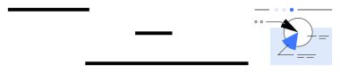 Kalın çizgiler soyut geometrik çizelgeyi turta şekilleri, üçgenler ve analizlerle çerçeveler. Veri, performans, yenilik, minimalizm, odaklanma stratejisi yaratıcılığı için idealdir. Düz basit metafor