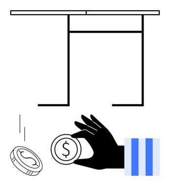 El ele tutuşmak ve para düşürmek, masanın altına düşmek, yeraltı ekonomisini canlandırmak, gizli değiş tokuş. Finans, yolsuzluk, ekonomi, rüşvet riskinden korunmak için idealdir. Düz basit metafor