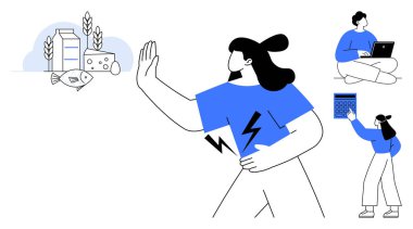 Süt ürünlerinden kaçınan bireysel ürünler, insanların yanı sıra süt, balık ve peynir tüketimini ve ilerlemeyi takip ediyor. Sağlık, eğitim, seçim, yaşam tarzı, beslenme, fitness, temiz yemek için ideal