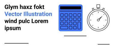 Kronometrenin yanı sıra hesap makinesi doğruluğu ve zaman yönetimini vurguluyor. Üretkenlik, finans, planlama, performans takibi, eğitim, organizasyon, basit iniş sayfası için ideal