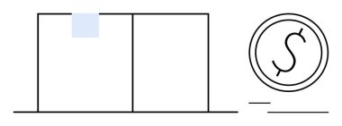 Zenginliği ve bütçeyi temsil eden minimalist bir defter. Finans, tasarruf, muhasebe, para yönetimi, raporlar, yatırımlar, ekonomi için ideal. Temiz düz basit metafor