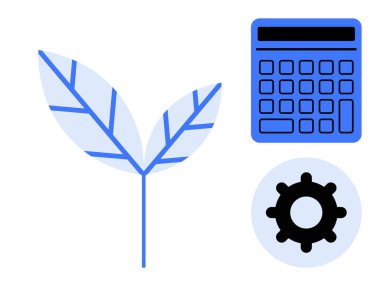 Yaprak, çevreci dostluğu, finansal analizi ve süreç optimizasyonunu sembolize eder. Sürdürülebilirlik, iş planlaması, yeşil enerji, yenilik ve finans için ideal