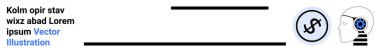 AR kulaklıklı insan profili, dijital işlemleri, finansal kavramları ve teknolojik etkileşimleri tasvir eden para birimi simgesi. AR, fintech, yapay zeka yeniliği, sanal gerçeklik, kripto para birimi için ideal