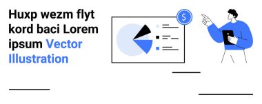 İş adamı veri içgörülerini grafik grafikle sunuyor. İş, finans, analitik, pazarlama, eğitim, takım çalışması, iletişim için ideal