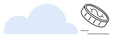 Uçan bulut ve para, dijital finans, bulut hizmetleri, tasarruflar, online bankacılık, yatırım, yenilik ve teknoloji eğilimlerini öneriyor. Fintech yazılım dijital ekonomi için ideal