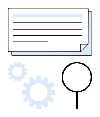 Metin gibi satırları olan belge yığını arama ve araştırma için büyüteç ve iş akışı için vites. Üretkenlik, analitik, optimizasyon, süreç, araştırma yönetimi çalışmaları için ideal. Düz