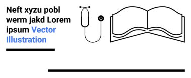 Eğitim ve sağlık hizmetleri için steteskopla eşleştirilmiş açık bir kitap. Eğitim, tıp eğitimi, sağlık, sağlık, akademik, mesleki eğitim, basit iniş sayfası için ideal