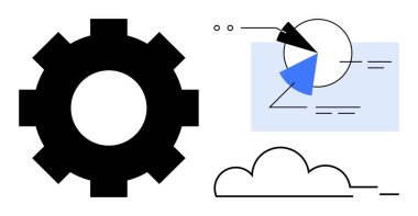 Bulut ve geometrik veri tabanlı dişliler yenilik, süreç verimliliği ve veri analizi öneriyor. Teknoloji, iş akışı, analitik, mühendislik, yenilik, otomasyon için idealdir.