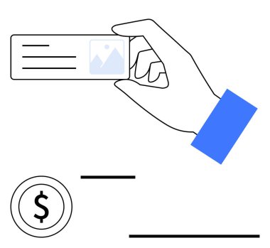 Bir dolar simgesinin üzerindeki bir kartı tutmak mali işlemleri, ödemeleri ya da faturaları akla getiriyor. Finans, e-ticaret, bankacılık, dijital ödeme, alışveriş, iş bütçesi dairesi için ideal