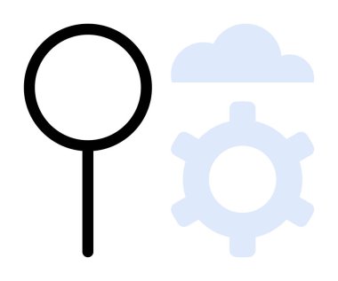 Vitesin yanında büyüteç, veri analizi, sistem optimizasyonu ve bulut hesaplaması. Teknoloji, araştırma, yenilik, verimlilik, yazılım, bulut hizmetleri verileri için ideal