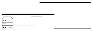 Veri transferi, bağlantı ve ağ entegrasyonunu simgeleyen yatay çizgilerle bağlanmış sunucu birimi. Teknoloji, iletişim, veri akışı, dijital depolama, bulut hesaplama, bilişim sistemleri için ideal
