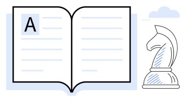 Bir satranç şövalyesinin yanı sıra, öğrenme ve stratejik düşünceyi birleştiren açık bir kitap. Eğitim, strateji, yaratıcılık, planlama, karar verme, bilgi, yenilik için ideal