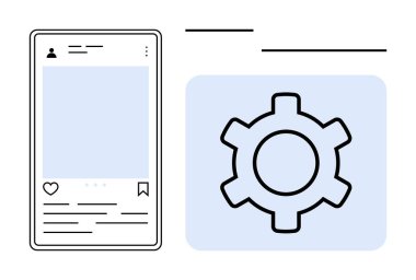 Profilli akıllı telefon ekranı, detaylar ve ayarlar. Teknoloji, kullanıcı arayüzü, uygulama geliştirme, kişiselleştirme, sosyal medya, dijital araçlar için ideal basit iniş sayfası