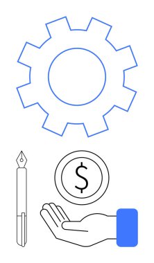 Vites, madeni para elde ve kalem kaplama verimliliği, finansal yönetim, yaratıcılık, takım çalışması, yenilik, süreç optimizasyonu ve basit bir iniş sayfası