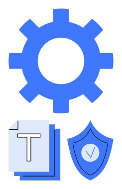 Geniş teçhizat, metin dokümanları yığını ve işaretli işaretleme işlemi optimizasyonu, belge yönetimi ve veri güvenliği ile kalkan. İş akışları, teknoloji ve veri koruması için ideal