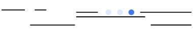 Yatay çizgiler, mavi bir noktayla işaretlenmiş üç ilerleme noktasının yanında hareketi vurguluyor. Teknoloji, ilerleme, hareket, minimalizm, modern tasarım temaları, UI, basit iniş için ideal