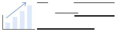 Yükselen dört çubuğu ve yükselen bir oku olan bir çizelge. Büyüme, ilerleme, iş başarısı, performans geliştirme, analitik, ilerleme izleme, veri görselleştirme için idealdir. Düz basit metafor