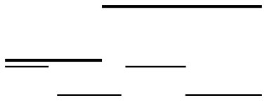 Farklı uzunluktaki yatay siyah çizgiler ve minimalist bir dizayn ile sıralanmış kalınlıkta. Grafik tasarımı için ideal, modern sanat, basitlik, çağdaş temalar, simetri, denge, basit iniş
