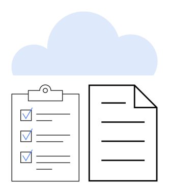 Görev tamamlama, çevrimiçi depolama, planlama. Üretkenlik, iş akışı, takım çalışması, organizasyon, strateji, veri düzlüğü için ideal basit metafor