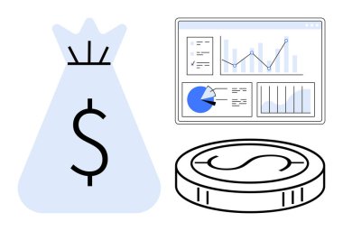 Maliye, analitik, iş büyümesi, yatırım, gelir takibi, planlama ve mali stratejiyi vurguluyor. İş web sitesi için ideal