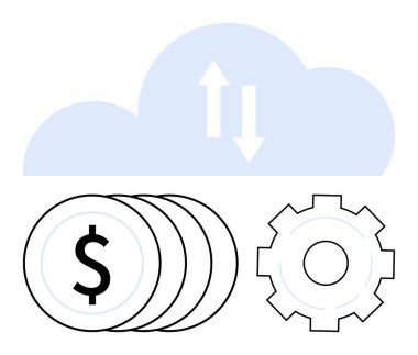 Oklu, bozuk paralı ve teçhizatlı bulut veri transferi, finans ve işlem otomasyonunu öneriyor. Finans, teknoloji, bulut hesaplama, işlemler için yenilik verimliliği için ideal basit bir iniş sayfası