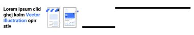 Veri görselleştirme ve metriklerle uygulama arayüzü gösteren akıllı telefon ekranları. Analiz, uygulama tasarımı, mobil strateji, iş büyümesi, teknoloji sunumları, UX tasarımı, basit iniş sayfası için ideal