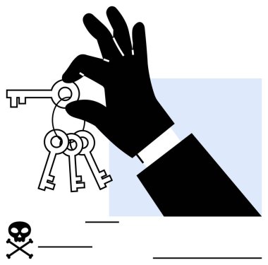 El ele tutuşmalar, kontrol, otorite, erişim, güç. Güvenlik, karar verme, yönetim, güven riski fırsatı ve etik kavramlar için idealdir. Düz basit metafor