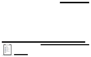 Köşesinde bir kontrol listesi ve yatay siyah çizgileri olan minimal tasarım. İş planlaması, görev yönetimi, organizasyon, odaklanma, yapı, üretkenlik ve basit iniş sayfası için ideal