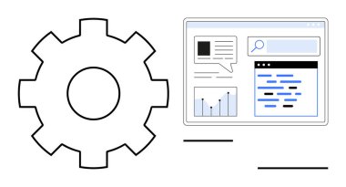 Haritalarla, mesajlarla ve arama çubuğuyla bilgisayar arayüzünün yanında büyük bir teçhizat. Veri analizleri, süreç otomasyonu, sistem entegrasyonu, iş akışı iyileştirmesi, yazılım araçları, teknik çözümler için ideal