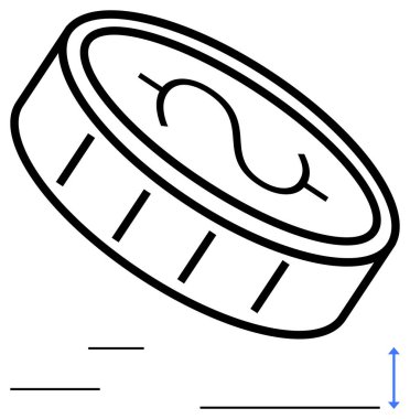 Üzerinde dolar sembolü işlenmiş para. Ekonomi, iş büyümesi, zenginlik ya da alım-satım öneriyor. Finans, tasarruf, ticaret, ekonomi zenginlik yönetimi bankacılığı için ideal basit bir metafor
