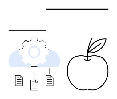 Elma çizgilerinin yanında armoni, yenilik ve doğayı temsil eden belgeler de var. Sağlık teknolojisi, sürdürülebilirlik, bulut depolama, bilgi aktarımı ve denge için ideal