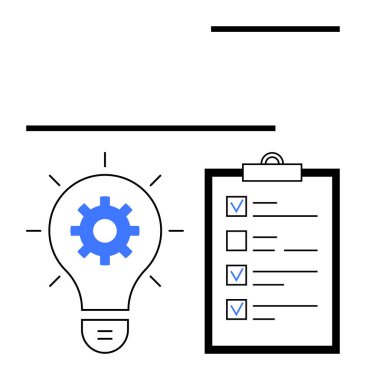 Vites simgesine sahip ampul, görev yönetiminin yanında fikirleri veya yenilikleri temsil eder. Yaratıcılık, strateji, organizasyon, üretkenlik, iş planlaması ve proje için ideal