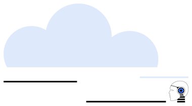 Mavi bulut, minimalist yapay zeka ile ekipman eşleştirildi. Teknoloji, yapay zeka ve yenilik öneriliyor. Dijital dönüşüm, yazılım, bulut depolama, veri, yenilik için ideal