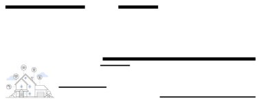 Modern ev buluta bağlanıyor, enerji cihazları, termostatlar, güvenlik kameraları, akıllı sağlık. Teknoloji, bağlantı, sürdürülebilir yaşam, inovasyon otomasyonu için idealdir.