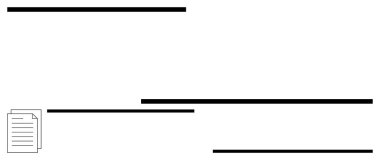 Yapılandırılmış düzeni temsil eden belge simgesi ve yatay çizgiler. Organizasyon için ideal, planlama, rapor oluşturma, veri görselleştirme, iş akışı sistemleri, yapılandırılmış tasarım, düz basit metafor