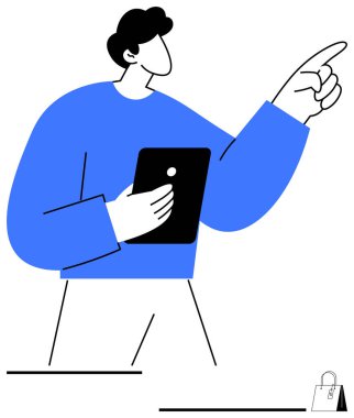 Bireysel olarak ileriyi göstererek, liderliği, odaklanmayı ya da navigasyonu sembolize eder. Yenilik, teknoloji, yön, liderlik stratejisi e-ticaret için idealdir. Düz basit