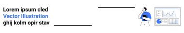 Businessperson büyüme grafikleri üzerinde analitik çalışıyor, elinde bir pano var. İş stratejisi, veri analizi, rapor incelemesi, pazar eğilimleri, verimlilik, planlama, basit iniş sayfası için ideal