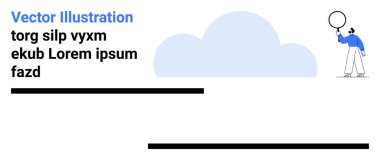 Balonu soyut bulut ve paralel çizgilerin yanında, basit ve modern bir kompozisyonda. Yaratıcılık, yenilik, minimalizm, özgürlük, sükunet, kavramlar ve basit iniş sayfaları için ideal