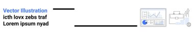 Grafikler, grafikler, çantalar ve analitiği, iş büyümesini ve verimliliği simgeleyen yukarı doğru oklar. İş stratejisi, pazarlama, proje yönetim analizi ekonomi istatistikleri için ideal