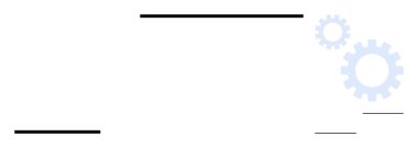 Soyut vitesler ve yatay siyah çizgiler süreç akışını, takım çalışmasını, yeniliği veya verimliliği sembolize eder. Proje yönetimi, otomasyon, mühendislik, mekanik, iş akışı işbirliği için ideal