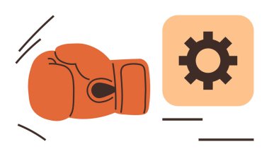 Boks eldiveni hareketi ve dayanıklılığı simgeliyor. Yenilik, teknoloji ve problem çözmeyi simgeliyor. Takım çalışması, çatışma çözümü, üretkenlik, liderlik ve yenilik için ideal