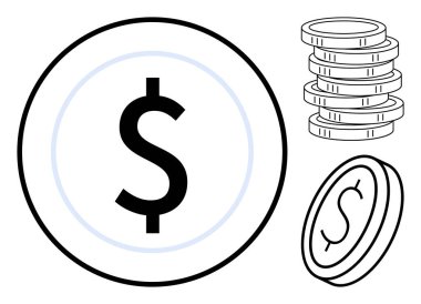 Para destelerinin yanı sıra madeni para desteleri, finans, ekonomi, tasarruf, işletme, döviz kuru, bütçe planlaması üzerinde duruluyor. Banka muhasebe yatırımı ve ekonomik eğitim için ideal. Basit.