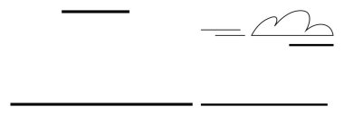 Yatay çizgiler, huzur ve dengeyi çağrıştıran basit kıvrımlı bir bulut ile sakin bir manzara yaratır. Minimalizm, doğa, sakinlik, yaratıcılık, çevre, basitlik, soyut sanat için idealdir. A