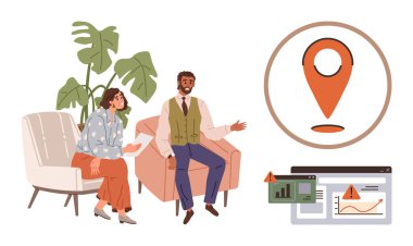 Sohbete katılan iki meslektaş, analitik gösterge paneli ve konum belirleyicisi planlama, analiz ve takım çalışmasını vurguladı. İşbirliği, veri içgörüleri, strateji, iş navigasyonu için ideal